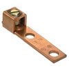 Panduit Copper Mechanical lug, 2 Hole, 1 Barrel, Straight Flo, CD70-14SL-QY CD70-14SL-QY